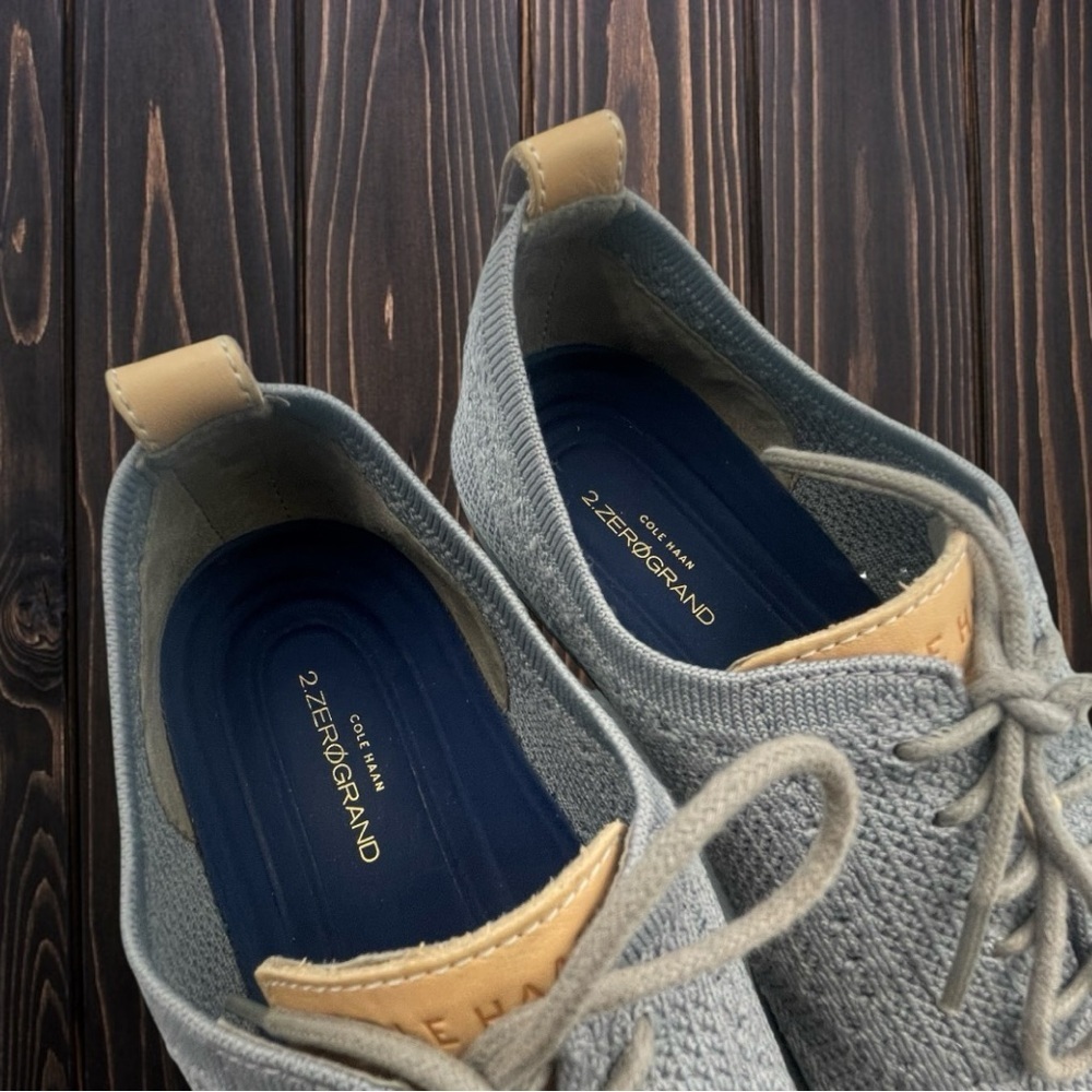 Cole Haan 2.ZeroGrand Stitchlite Water Resistant
Wingtip (Men) Size 10 Ironstone - Picture 14 of 16